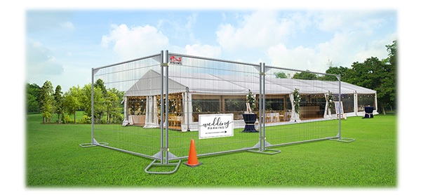 Temporary fence company in the South Jersey Shore area.