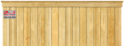 Cap and Trim - Wood Fence Option