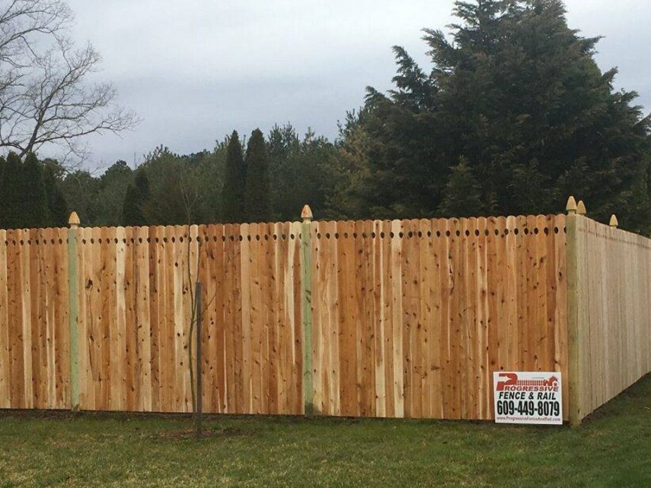Wood Privacy Fencing in South Jersey Shore