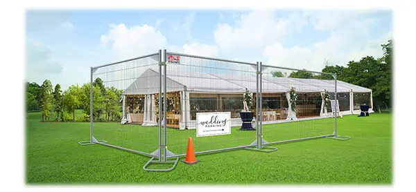 Temporary fence company in the South Jersey Shore area.
