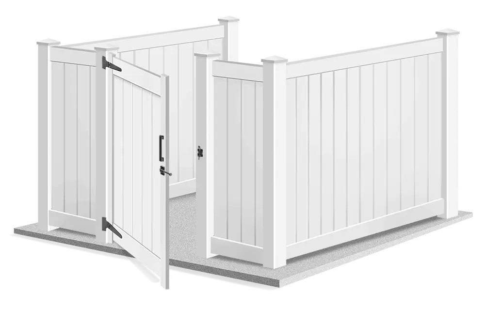 Outdoor Shower Enclosure