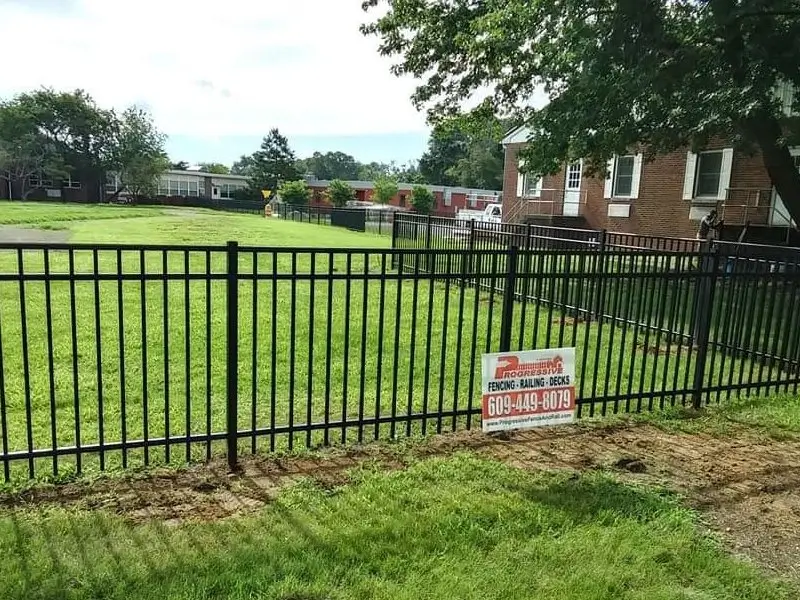 Residential Aluminum Fence - South Jersey Shore