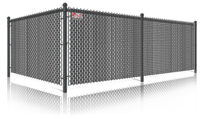 Chain Link Semi-Privacy Fencing in South Jersey Shore