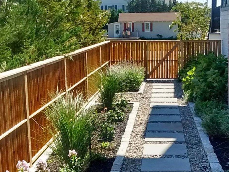 Residential Wood Fence - South Jersey Shore