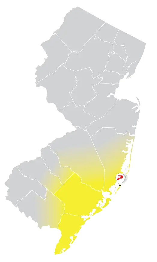 south-jersey fence contractor - fence installation service area