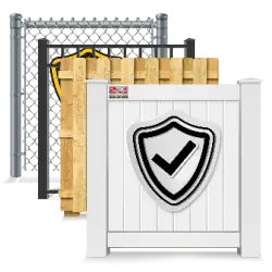 South Jersey Shore Residential Fence Warranty Information