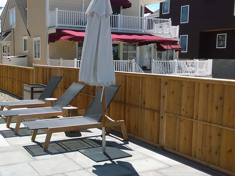 Wood fence options in the Cape May New Jersey area.