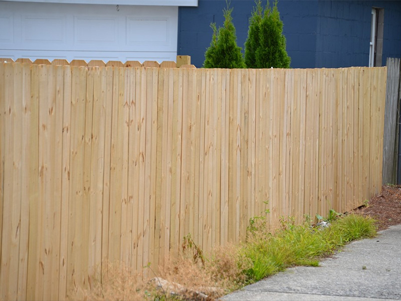 Surf City New Jersey wood privacy fencing